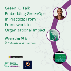 Green IO Talk | Embedding GreenOps in Practice: From Framework to Organizational Impact