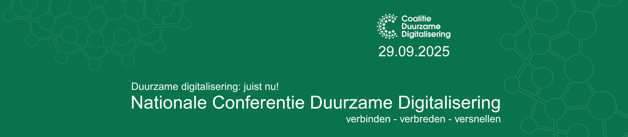 Nationale Conferentie Duurzame Digitalisering 2025