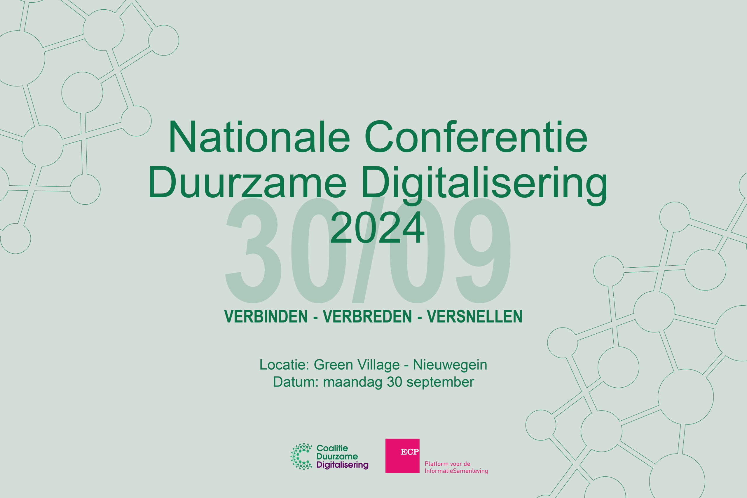 Nationale Conferentie Duurzame Digitalisering 2024